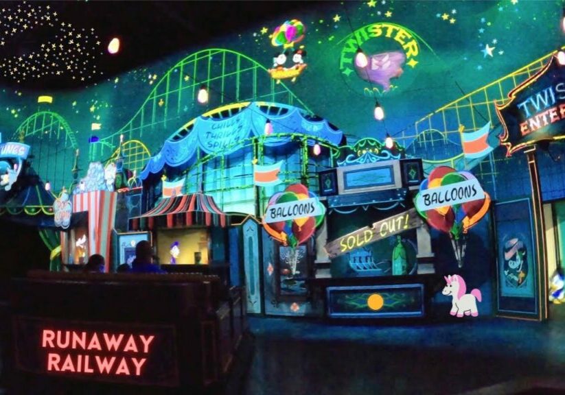 NEW! Mickey & Minnie's Runaway Railway - Trackless Ride -