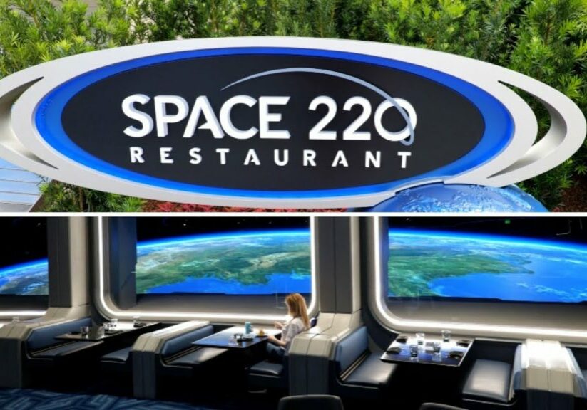 NEW Space 220 Restaurant at EPCOT - FULL Experience in
