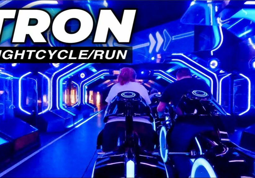 NEW TRON Lightcycle/Run FULL Ride POV [4K] Magic Kingdom Walt