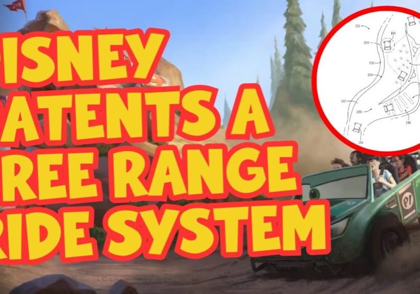 New Disney Patent Reveals A Potential “Free Range” Ride System