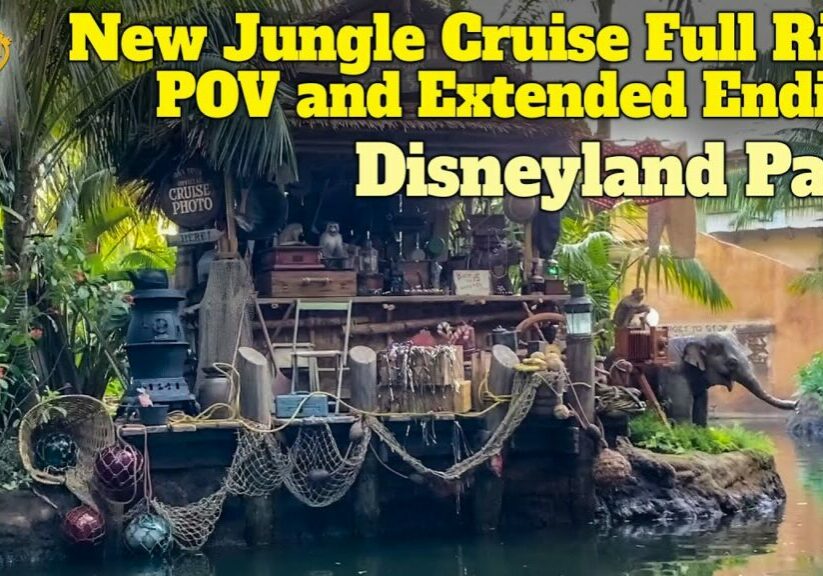 New Jungle Cruise Full Ride POV at Disneyland Park With