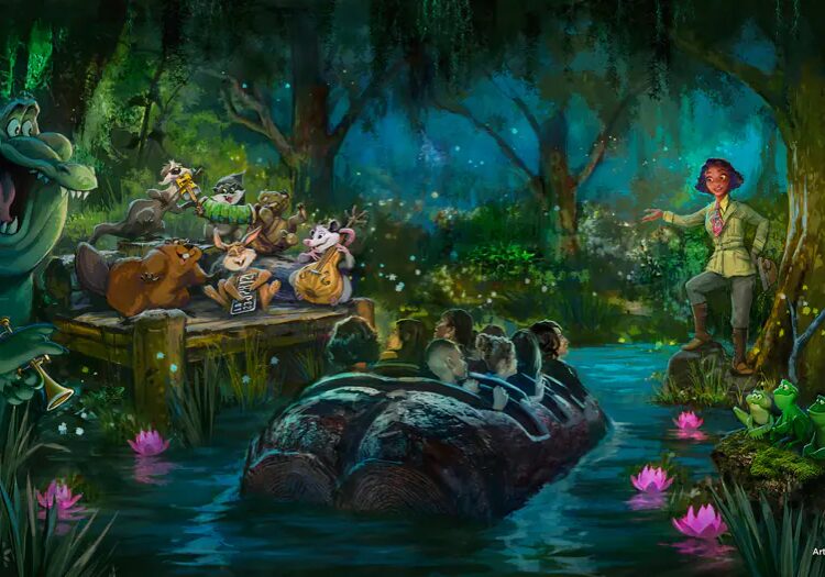 New Scene And Critters Revealed For Tiana'a Bayou Adventure