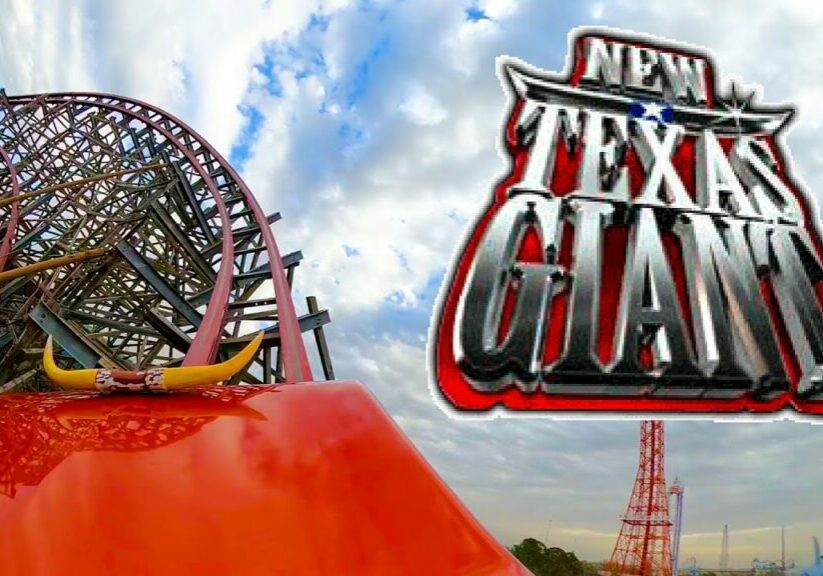 New Texas Giant Roller Coaster! 4K POV! Multi-Angle Six Flags