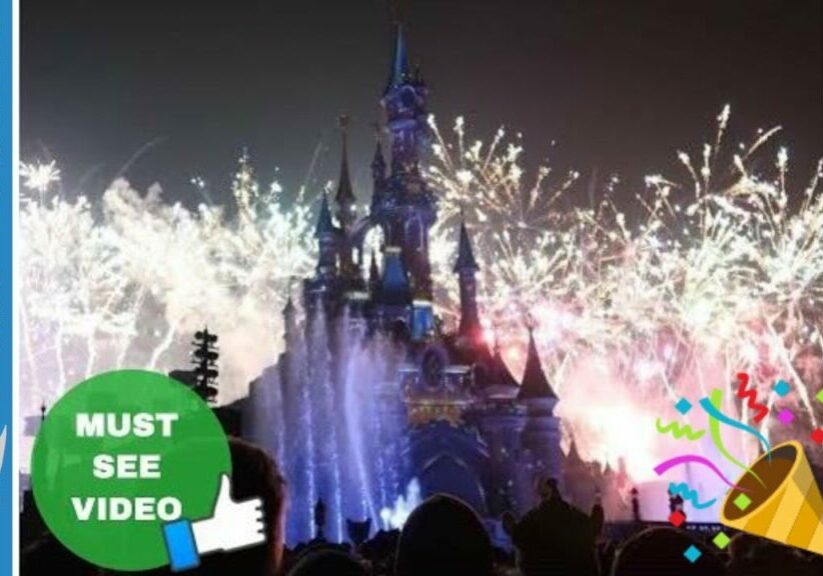 🎆 New Year’s Eve Fireworks Disneyland Paris New Year’s Party