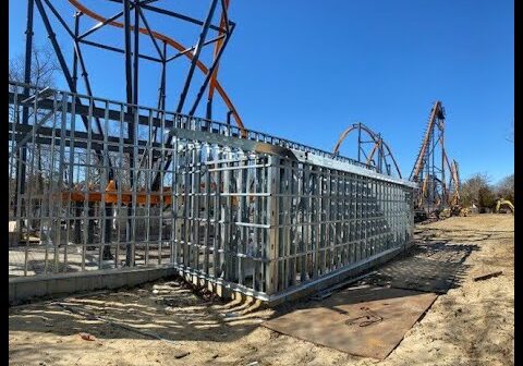 OFFICIAL Jersey Devil Coaster &#39;Behind the Adventure&#39; Construction Update -