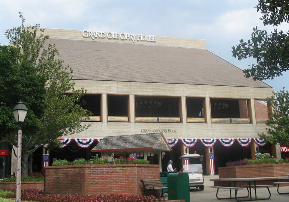 Grand Ole Opry House at what was once Opryland Themepark