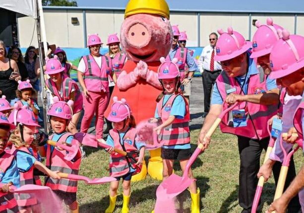 Peppa Pig breaks ground in Texas, with plans for Germany, too