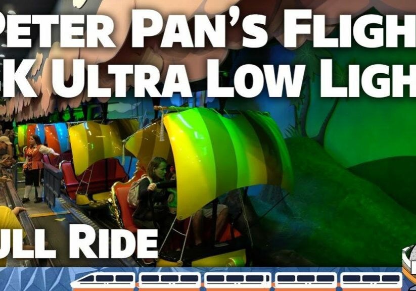 Peter Pan's Flight - 4K Ultra Low Light - Full