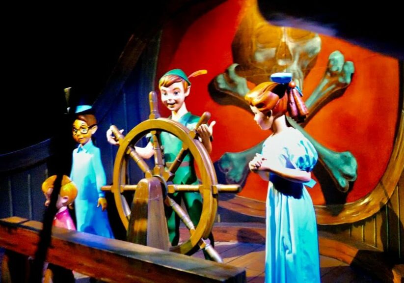 Peter Pan's Flight Magic Kingdom FULL RIDE - Filmed in