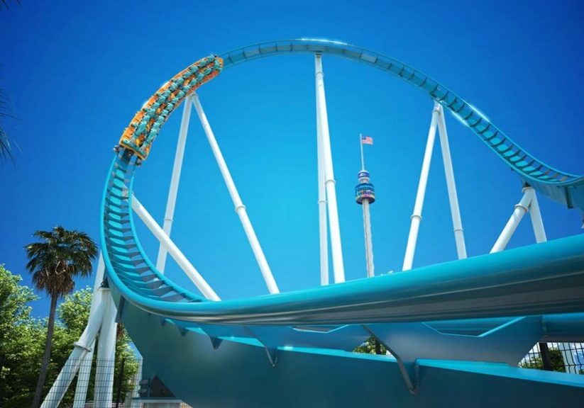 Pipeline Surf Coaster Begins Human Testing At SeaWorld Orlando, Here Is How It Currently Looks!