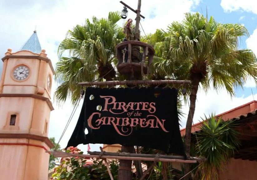 Pirates of the Caribbean Magic Kingdom Full Ride POV in
