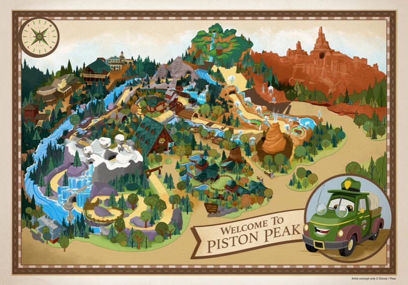 Piston Peak National Park Builds on the Story of Frontierland
