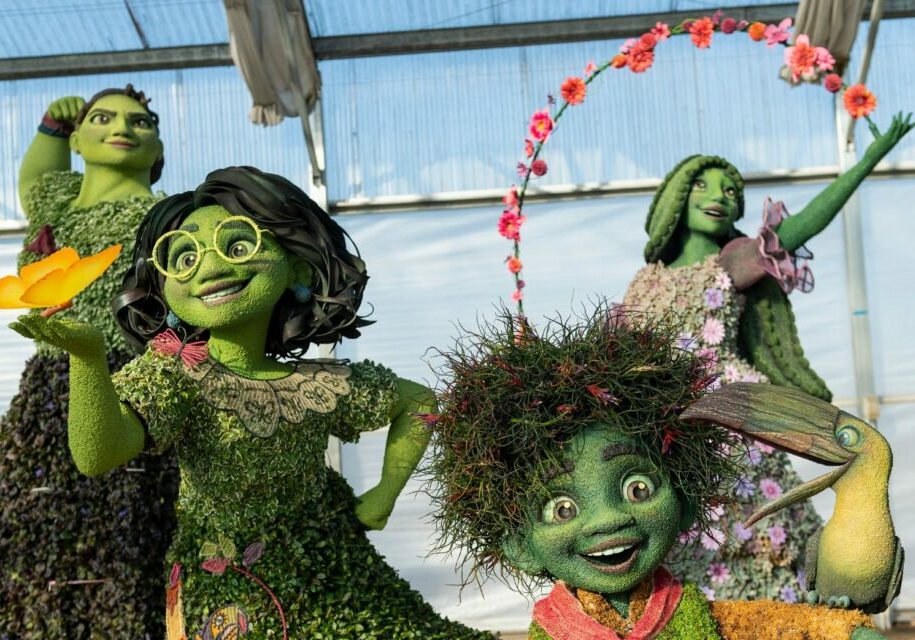 Princess Tiana And Encanto Topiaries Are Coming To The EPCOT International Flower & Garden Festival 2023