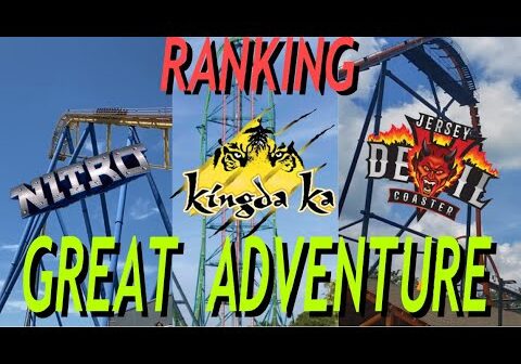 Ranking EVERY COASTER at SIX FLAGS GREAT ADVENTURE (Jackson, NJ)