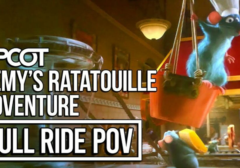 Remy’s Ratatouille Adventure Full Ride - Disney World - EPCOT