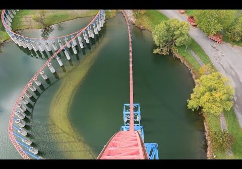 Ride Of Steel Six Flags Darion Lake