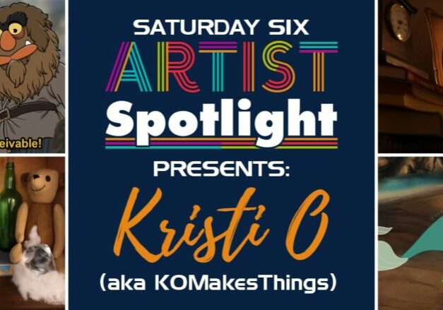 SATURDAY SIX Artist Spotlight: The Disney Related Artwork of Kristi O (AKA KOMakesThings)