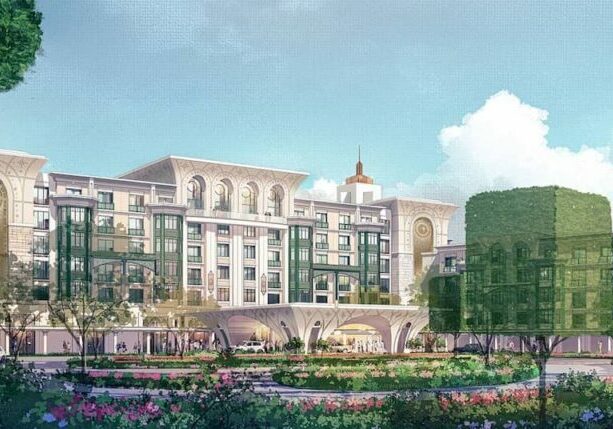 Shanghai Disneyland shares first image of its new hotel