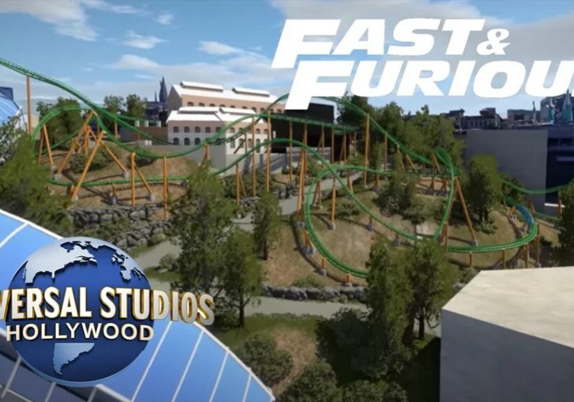 Show building rises for new Fast and Furious roller coaster coming to Universal Studios Hollywood in 2025!