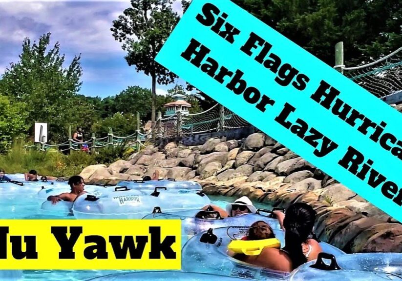 🟡 Six Flags | Hurricane Harbor Lazy River. Join Me
