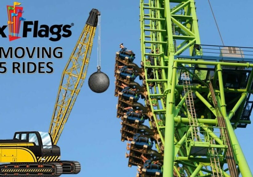 Six Flags Removing 15 Rides! But Which Ones?