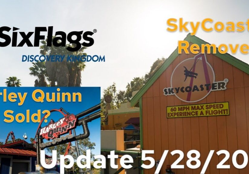 SkyCoaster Removed & Other Ride Rumors | Six Flags Discovery