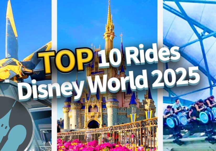 TOP 10 Rides in Disney World in 2025