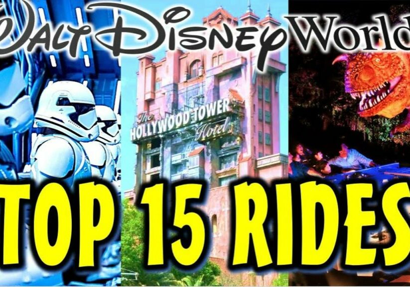 TOP 15 Rides at Disney World (Non-Coasters) Orlando, Florida