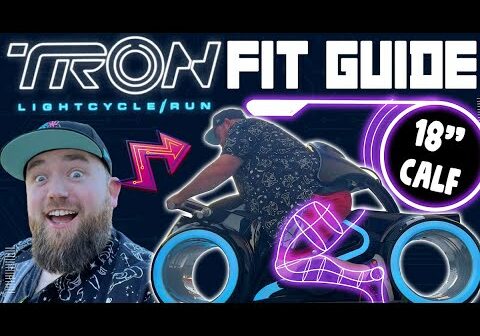 TRON Fit / Size Requirements: Lightcycle Run Vehicle - DISNEY