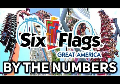 The Coasters of Six Flags Great America - By The