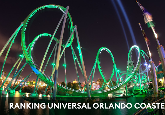 The Definitive Ranking of Universal Orlando Coasters