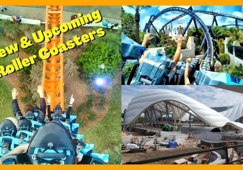 The Newest & Upcoming Orlando Theme Park Roller Coasters (2022