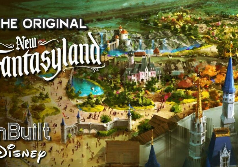 The Original New Fantasyland at Magic Kingdom - UnBuilt Disney