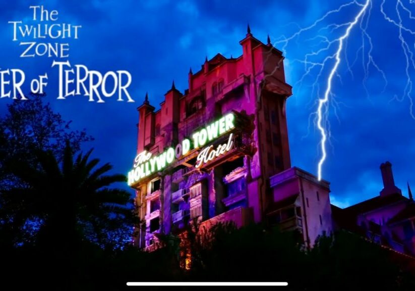 The Twilight Zone Tower of Terror 4K Ride Experience at