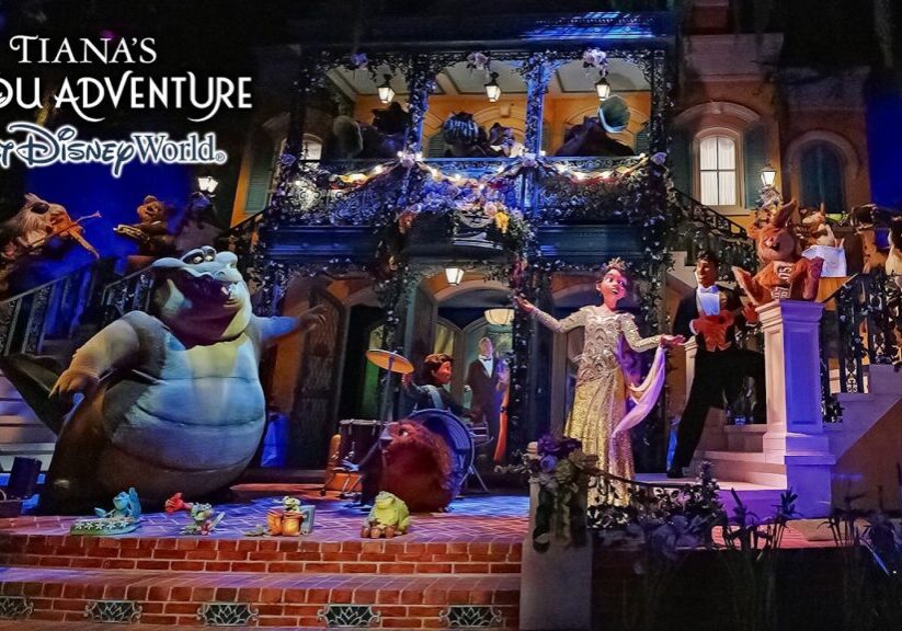 Tiana's Bayou Adventure On Ride Low Light 4K POV Walt