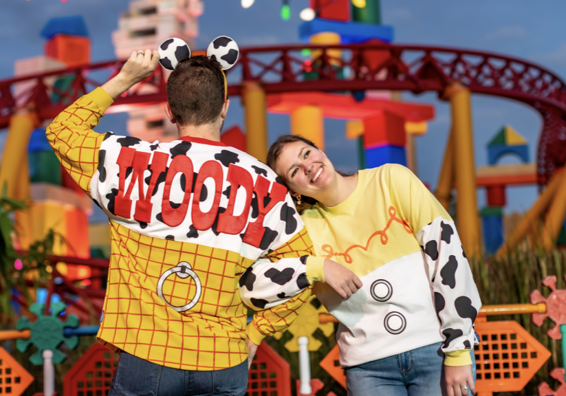 Toy Story Jessie Spirit Jersey and Woody Spirit Jersey