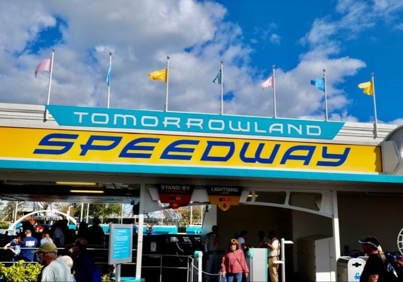 Tomorrowland Speedway at Magic Kingdom 2022 Full Ride Experience in