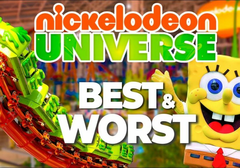 Top 10 Best & Worst Rides at Nickelodeon Universe Theme