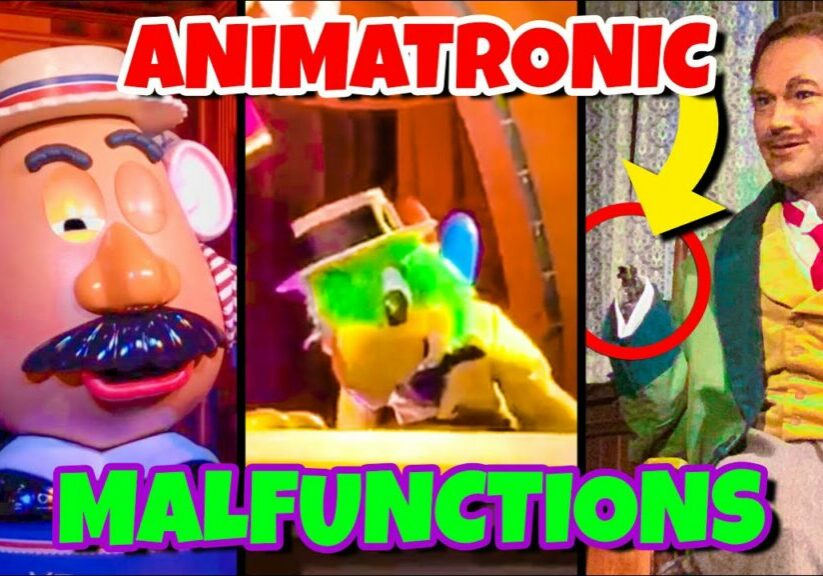 Top 10 Disney Fails & Animatronic Malfunctions Pt 10