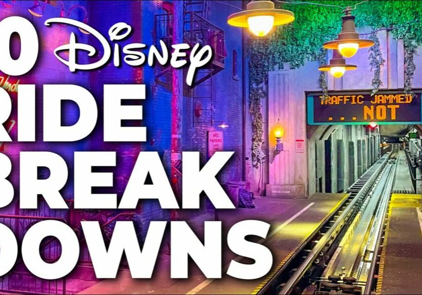 Top 10 Disney Fails, Ride Breakdowns & Malfunctions Pt 10