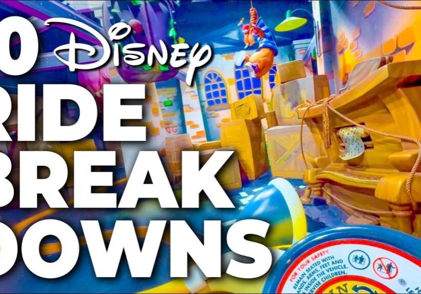 Top 10 Disney Fails, Ride Breakdowns & Malfunctions Pt 13
