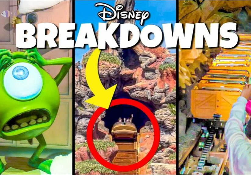 Top 10 Disney Fails, Ride Breakdowns & Malfunctions Pt 9