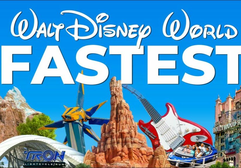 Top 10 Fastest Rides at Walt Disney World - 2023