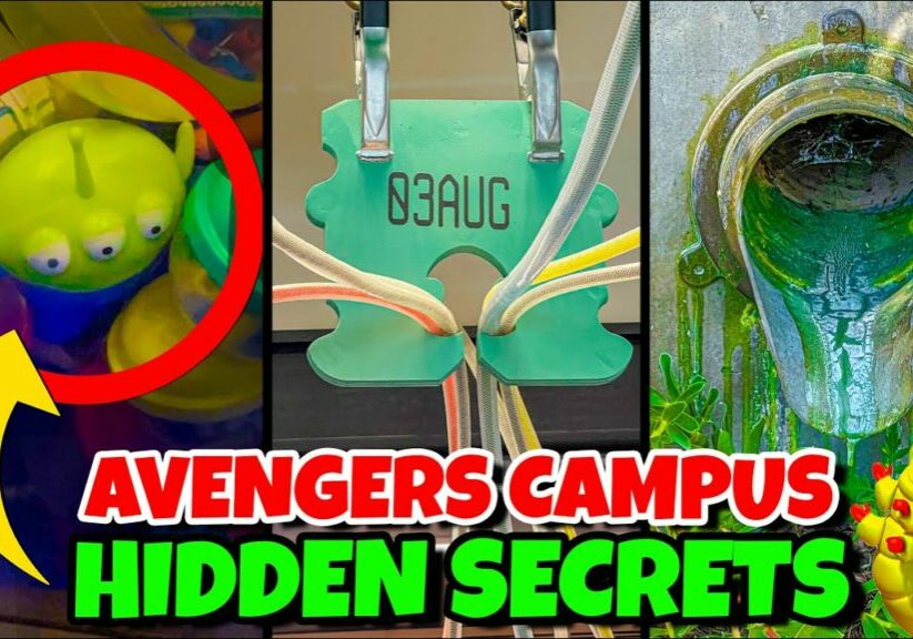 Top 10 Hidden Secrets & Easter Eggs in Avengers Campus