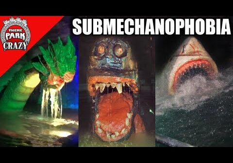 Top 10 SCARIEST Underwater Animatronics - Submechanophobia