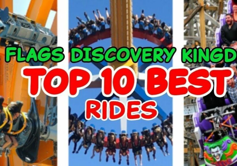 Top 10 rides at Six Flags Discovery Kingdom - Vallejo,