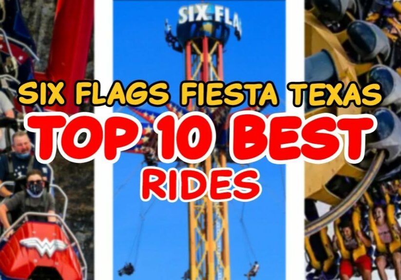 Top 10 rides at Six Flags Fiesta Texas - San