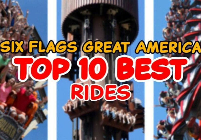 Top 10 rides at Six Flags Great America - Gurnee,