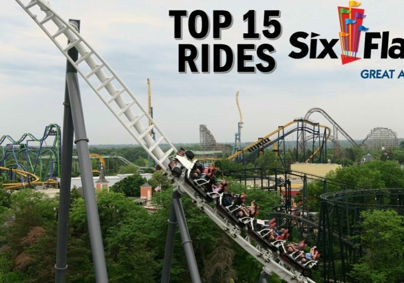 Top 15 Rides Six Flags Great America