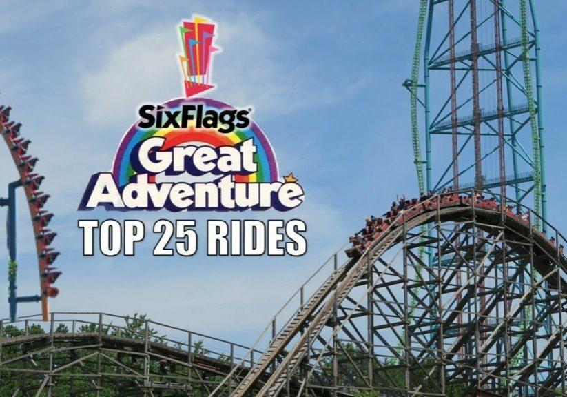 Top 25 Rides at Six Flags Great Adventure